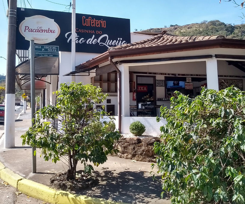 Fachada de Casinha do Pão de Queijo